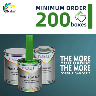 Высокоэффективная, атмосферостойкая и устойчивая к царапинам глянцевая зеленая автомобильная краска-спрей