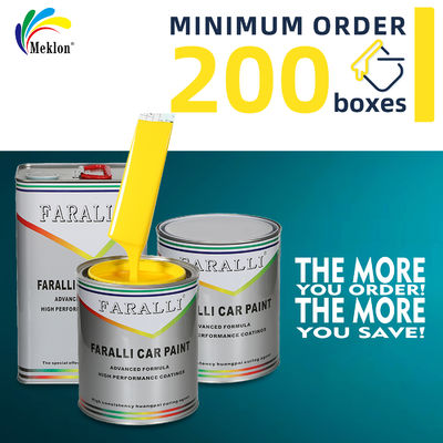 1K2K Высокая блеск низкий VOC экологически чистый лимон жёлтый автомобильный распылитель краски