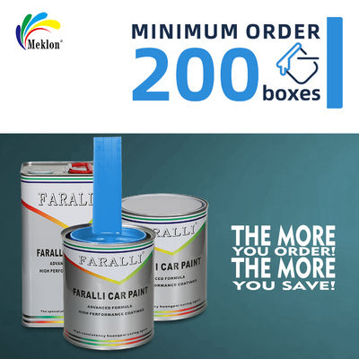 Высокоэффективная и быстрая сушка акриловая синяя краска для ремонта автомобилей с высокой производительностью