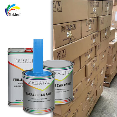 Высокоэффективная и быстрая сушка акриловая синяя краска для ремонта автомобилей с высокой производительностью