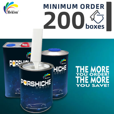 Высокоэффективная износостойкая и устойчивая к царапинам автомобильная краска чистого белого цвета