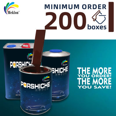 1K2K УФ-стойкая, атмосферостойкая и износостойкая глянцевая черная красная краска для ремонта автомобилей