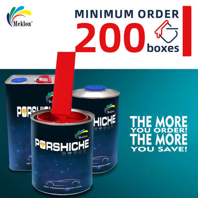 Красная краска для автомобилей с низким содержанием ООК, устойчивая к царапинам