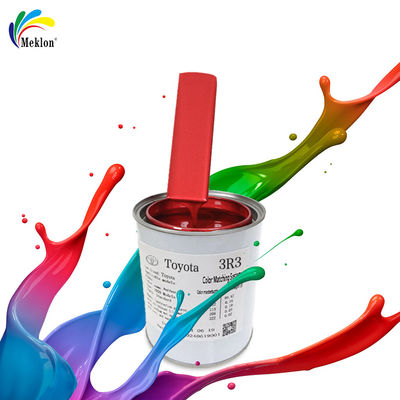Красная жемчужная краска для автомобилей высокого блеска 3R3 для профессионального ремонта автомобилей