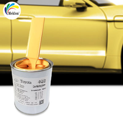 Ультрафиолетоустойчивая шампанская золотая автомобильная краска с низким уровнем ВОК