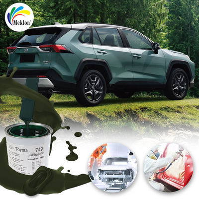 Быстросушащая глубокозеленая жемчужная автомобильная краска для Nissan Honda