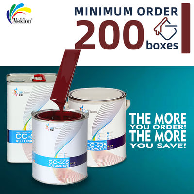 Высокоблекающаяся теплостойкая и устойчивая к погодным условиям классическая красная автомобильная краска