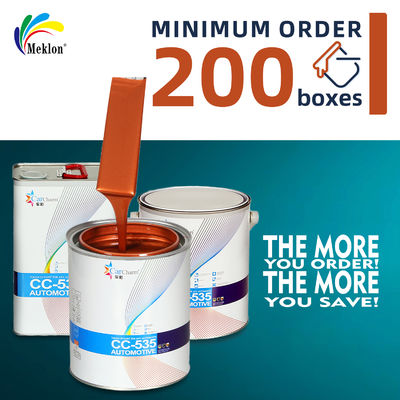 Ретро-оранжевая классическая прочная и износостойкая автомобильная краска