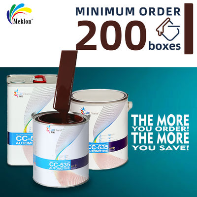 Экологически чистый, с низким содержанием ВОК, коричневая автомобильная краска с высоким блеском и устойчивостью к УФ