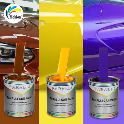 1K Crystal Yellow Pearl Auto Paint: яркие цвета и устойчивость к погодным условиям для кузова автомобиля