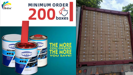 1K Red Car Refinish Paint Независимые исследовательские и производственные команды с диаграммами мастербач и цветовыми картами