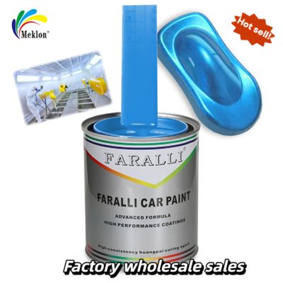 Увлажнительная готовая смешанная автомобильная краска Синий небо анти-УФ многофункциональная