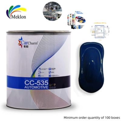 Ультрафиолетовый устойчивый распылитель для автомобилей краска 1K синяя автомобильная покрытие для ремонта