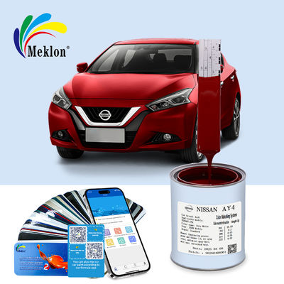 Розовая красная готовая смешанная автомобильная краска долговечная износостойкая Ультрафиолетовая защита