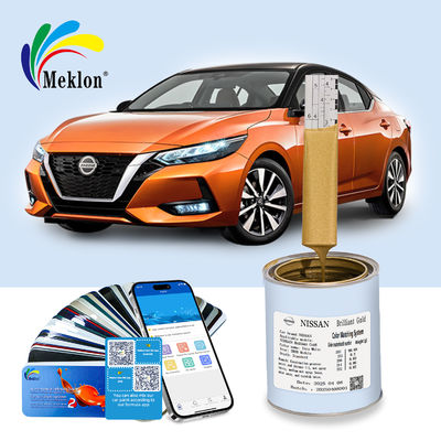 Бриллиантное золото, ремонт автомобильной краски, устойчивость к ультрафиолету, устойчивость к погодным условиям.