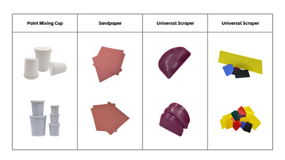 Многочисленные виды автомобильных красок и аксессуаров для красоты на выбор