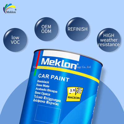 Meklon Emerald Yellow Refinish Acrylic Liquid Coating Car Paint для распыливания и ремонта автомобилей