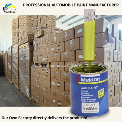 Meklon Emerald Yellow Refinish Acrylic Liquid Coating Car Paint для распыливания и ремонта автомобилей