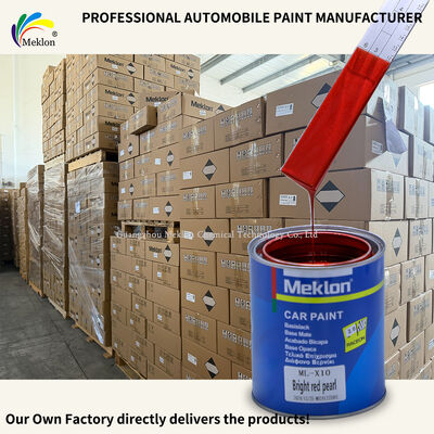 Meklon ярко-красный жемчуг высокохрома устойчивый к царапинам Доработать автомобильную краску для ремонта автомобилей