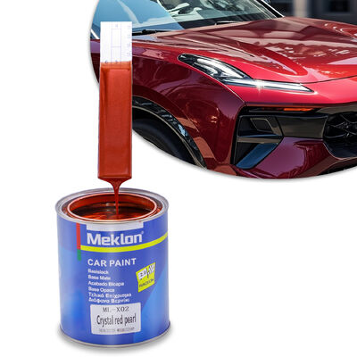 Краска для промышленного автомобиля Meklon MK-X-02 Crystal Red Pearl, акриловое жидкое покрытие, цена от производителя