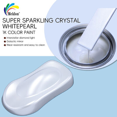 100% Совместимая акриловая краска для автомобилей Mk-X-11, 1k базовое покрытие, высокоглянцевая жемчужно-белая автомобильная краска для ремонта автомобилей