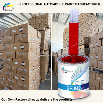 2K красная акриловая автомобильная краска для ремонта и реконструкции автомобилей