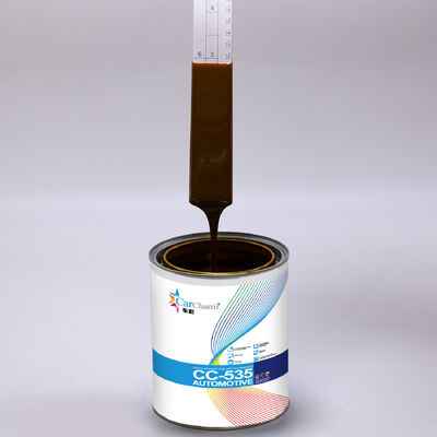 Устойчивый к погодным условиям 1K Прозрачная железная желтая акриловая краска Автомобильная краска Автомобильное покрытие и краска