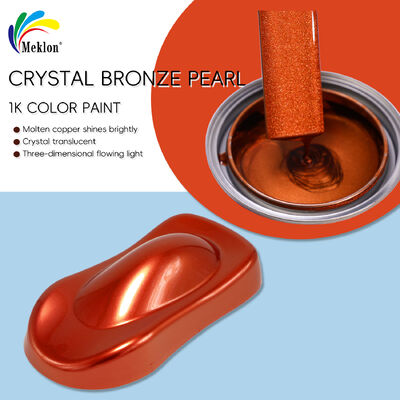 Краска для ремонта автомобиля Crystal Bronze Pearl 1L акриловая глянцевая оптовая продажа с завода, готовая к отправке