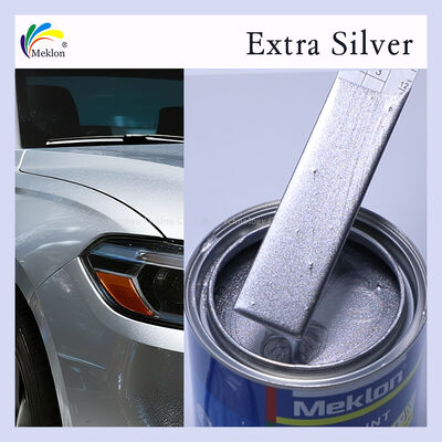 Авторемонтная краска 410 Extra Silver 1L Акриловый Металлический Точный Смеситель 7-14 дней