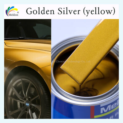 Оптовая продажа 418 Golden Silver 1K металлическая акриловая краска заводская цена 7-14 дней