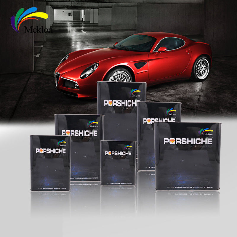 Противоположная царапинам автомобильная жемчужная краска долговечная мухостойкая красный цвет