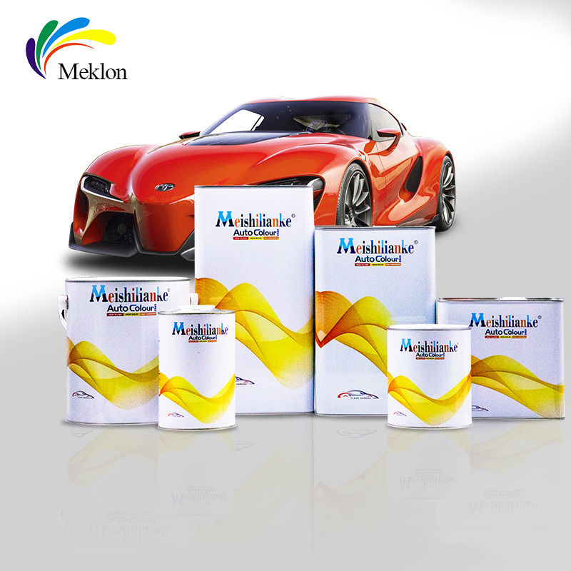 Высокий глянцевый автомобиль Прозрачная лака 1K верхний слой акриловые твердые цвета автомобильная краска