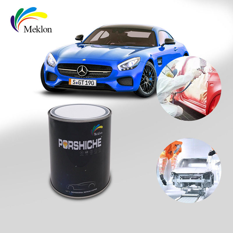 Нетоксичная металлическая серебряная автомобильная краска водонепроницаемая стабильная искрящийся синий цвет