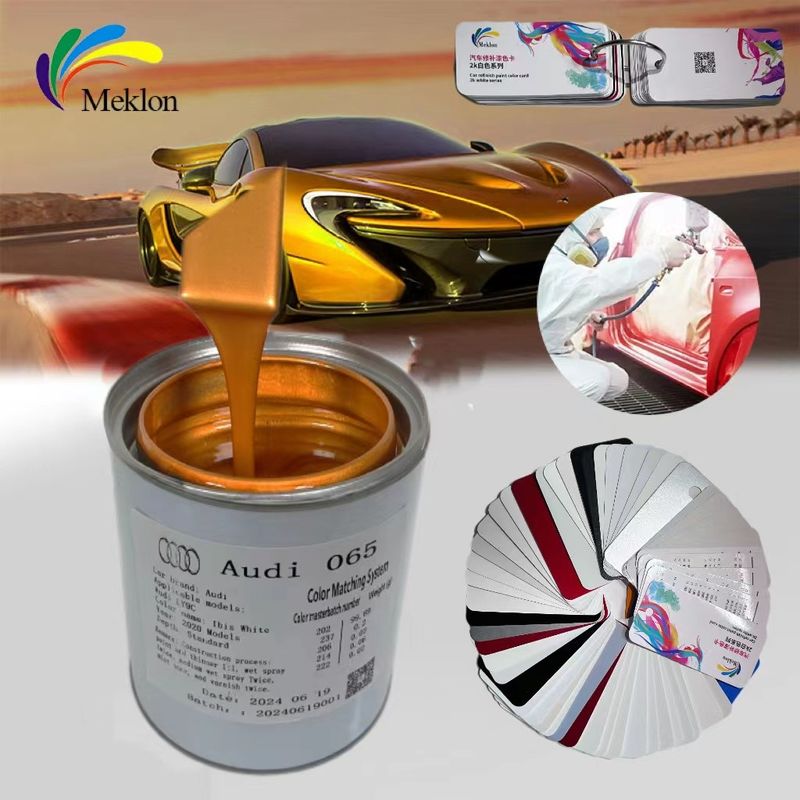 Высокопроизводительная Toyota 1B2 Gold Refinish Формула покраски автомобиля для ремонта