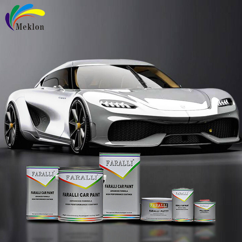 Высоко блестящая белая жемчужная автомобильная краска с различными цветами для автомобилей и грузовиков высокого класса