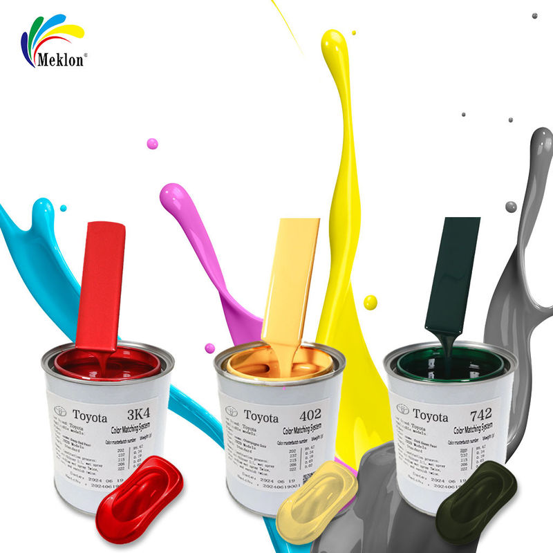 Акриловая автомобильная краска с высоким блеском и устойчивостью к погодным условиям, подходящая для оптовой продажи