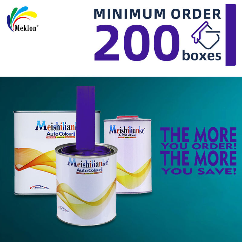 Акриловая 1K 2K цветная автомобильная краска для кузова автомобиля Спрей автомобиля Металлический цвет автомобильная краска для ремонта Автомобиль