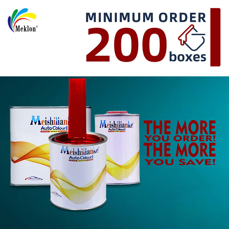 Автомобильная краска Цвета Спектрофотометр Смешивание Окрашивающая машина 2K Красное верхнее покрытие Рефинировка Автомобильная распыльная краска Автомобильное покрытие