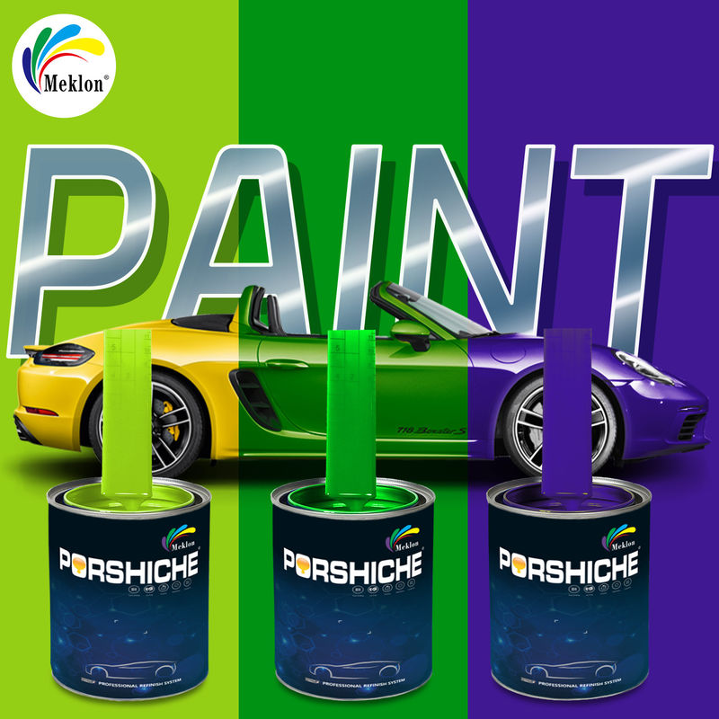 Хорошее качество 2K Basecoat Автомобильная краска Автомобильная краска Чистое зеленое верхнее покрытие Автомобильная краска Производитель