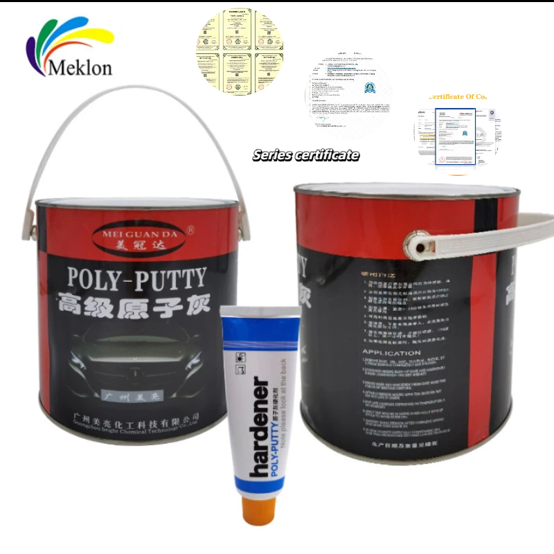 1K Цветовое покрытие Автомобильные детализированные принадлежности Красочная наполнитель многофункциональный