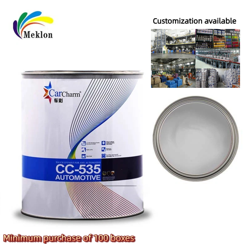 Грубая белая жемчужная смешанная автомобильная краска с стабильностью цвета и долговечностью