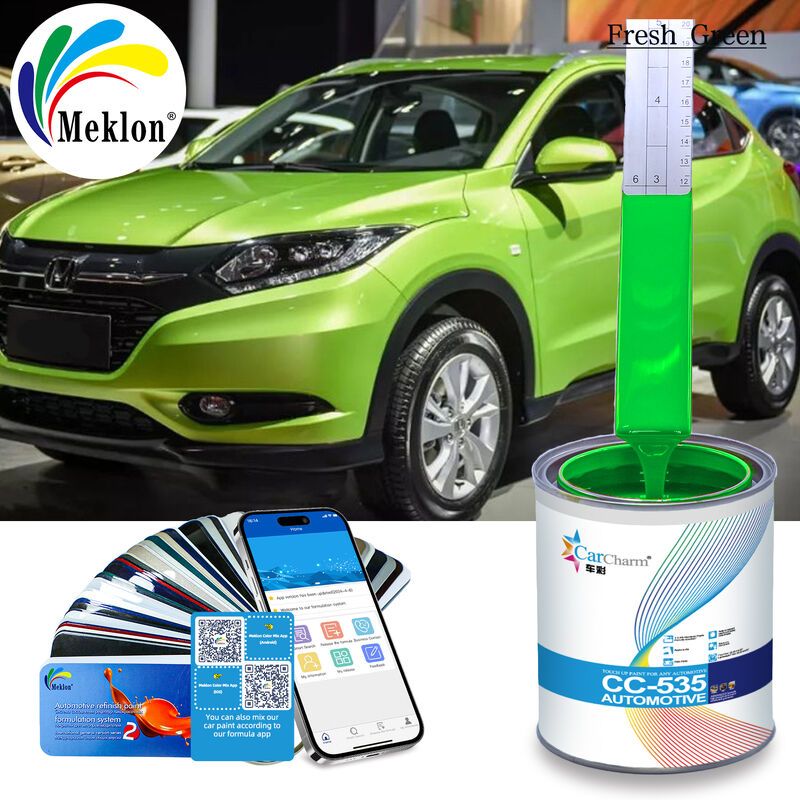 Прочная безвредная ярко-зеленая автомобильная краска