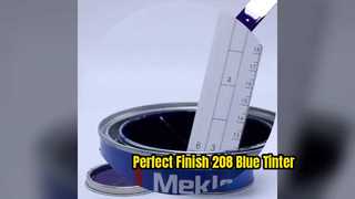 208 Blue 2K Tinter Автомобильная краска высокой концентрации